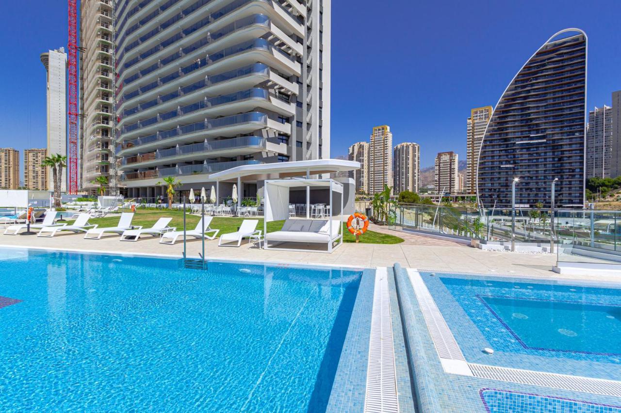 Sunset Cliffs Sea & Sky Apartments Benidorm Exterior foto